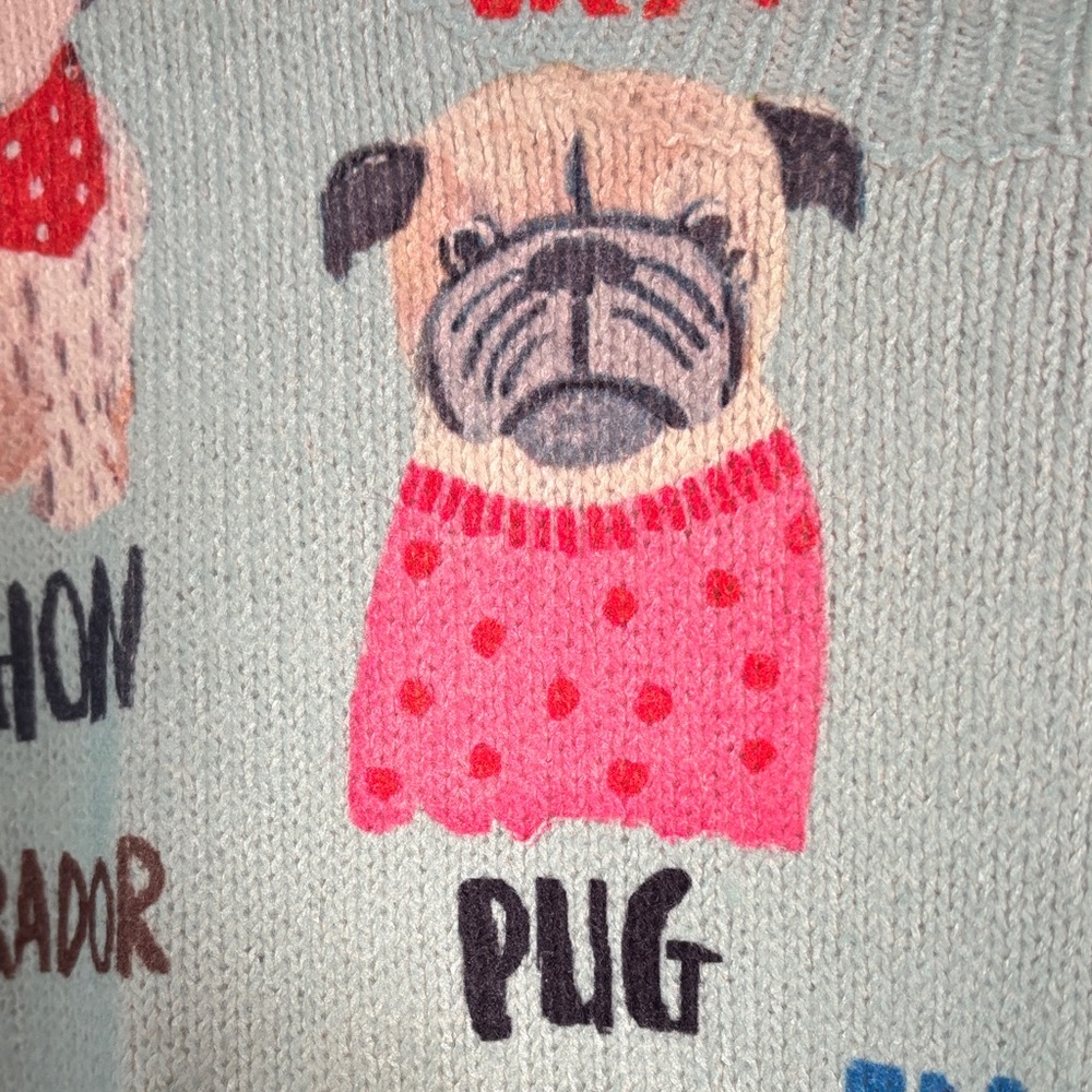 Dog Print Women's Top - Picture 2 of 13